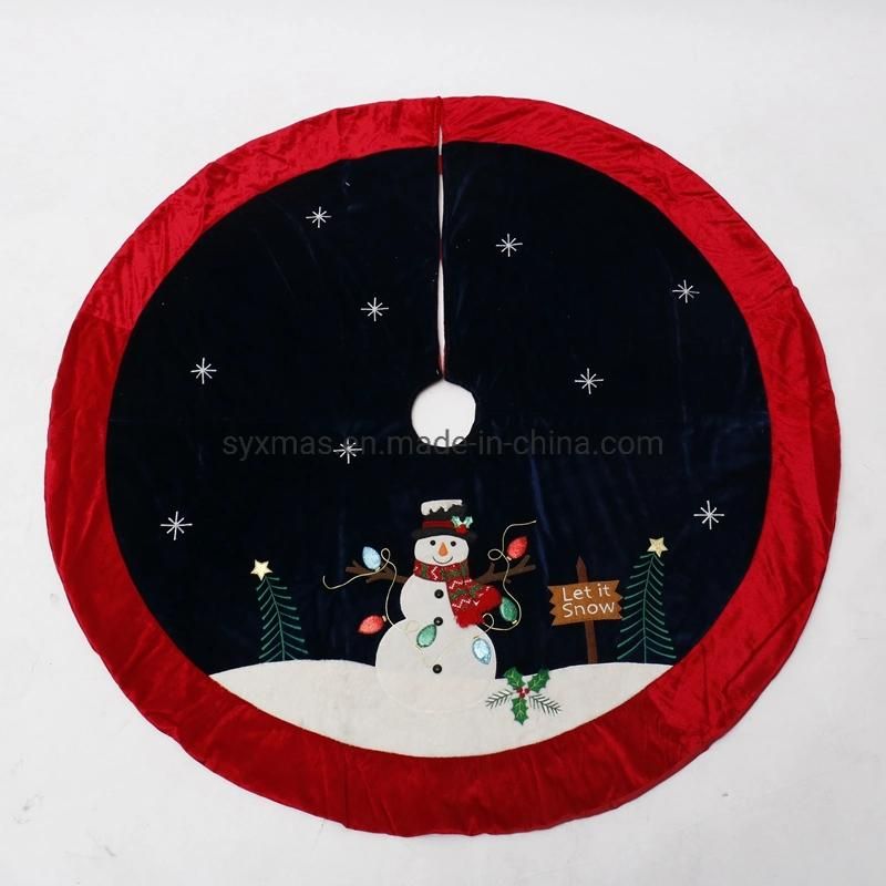 120cm Big Size Christmas Tree Skirt for 10FT Tree