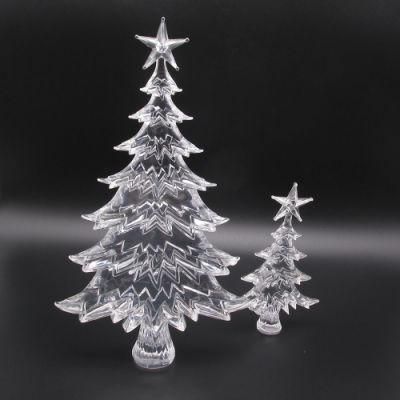 Custom High Clear Plastic Acrylic Crystal Christmas Tree Christmas Decoration