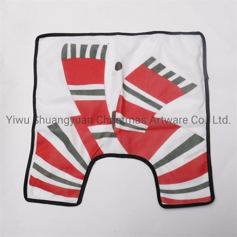 Christmas Table and Chair Covers for Holiday Wedding Party Decoration Supplies Hook Ornament Craft Gifts