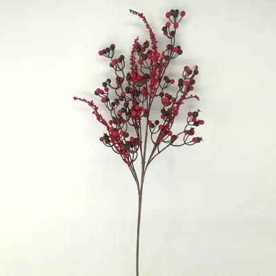 Hot Sale Artificial Simulation Flowers for Christmas Decoration