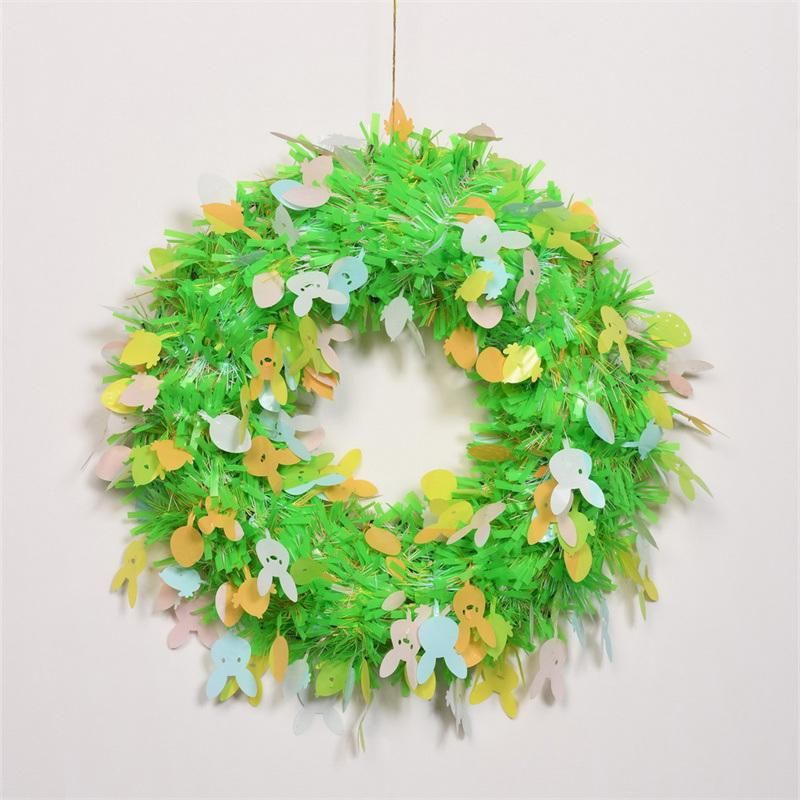 Faux Green Leaf Garland Farmhouse Greening Party Hanging Garland Decoration