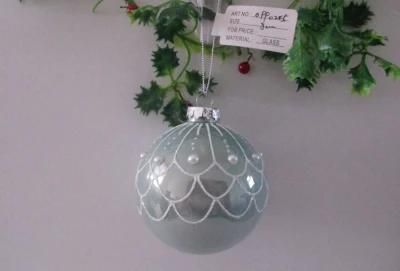 2020 New Color Hand Made Christmas Glass Ball