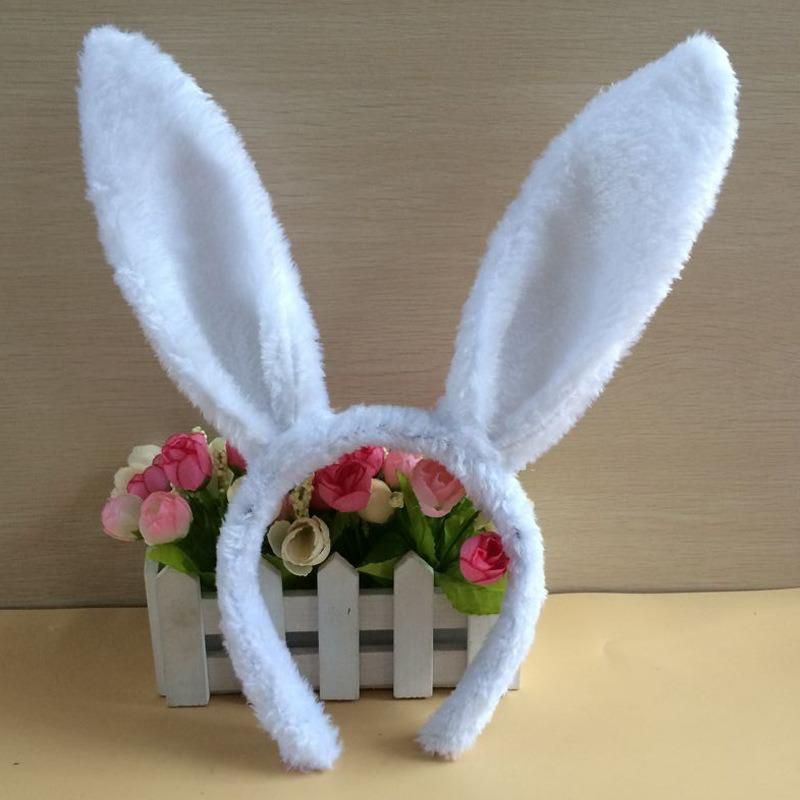 Promotional Party Head Band Plush Rabbit Hair Band