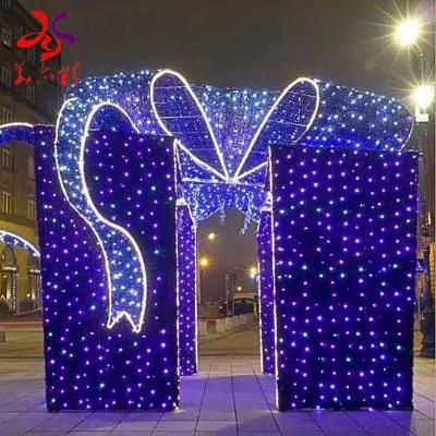 Gift Boxes Christmas Motif Lights for Festival for Outdoor Decoration