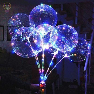 LED Bobo Balloons Ump for Christmas Birthday Party Decoration