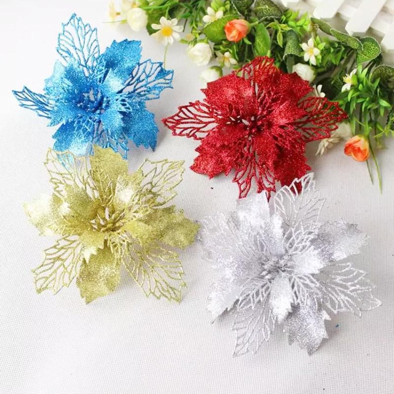 Artificial Christmas Grapes Flowers Floral Stems Decorative Ornaments