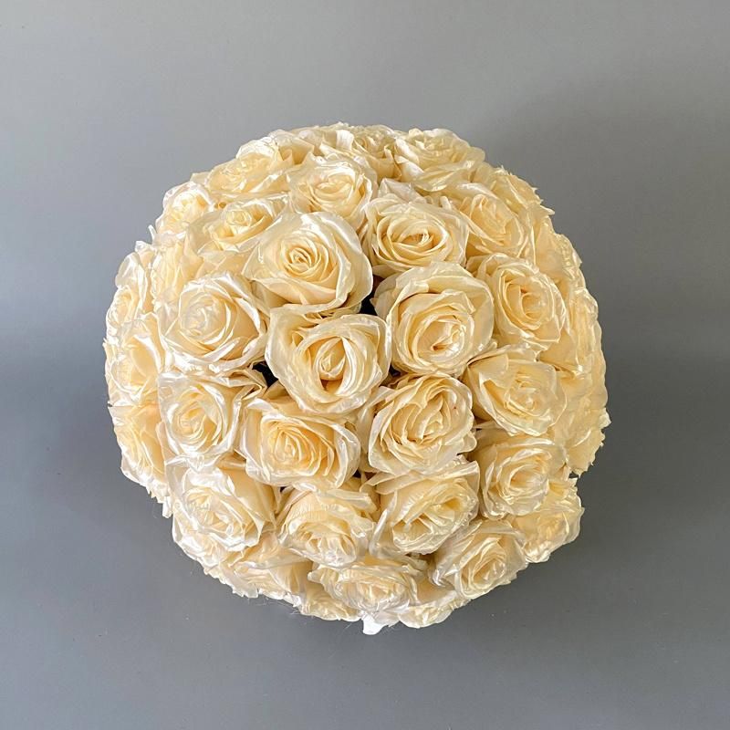 Customize Artifiicial Rose Flower Ball Flower Table Centerpiece