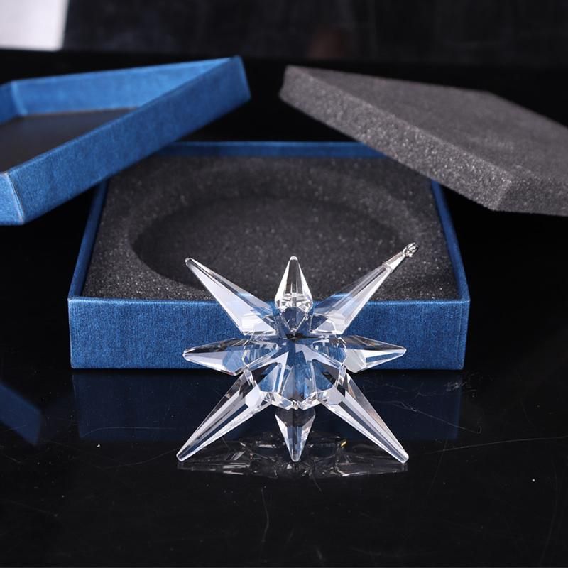 Crystal Snowflake Pendant for Christmas Gifts