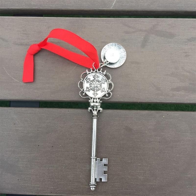 Christmas Snowflake Magic Key Wholesale Vintage Personalized Santa Key