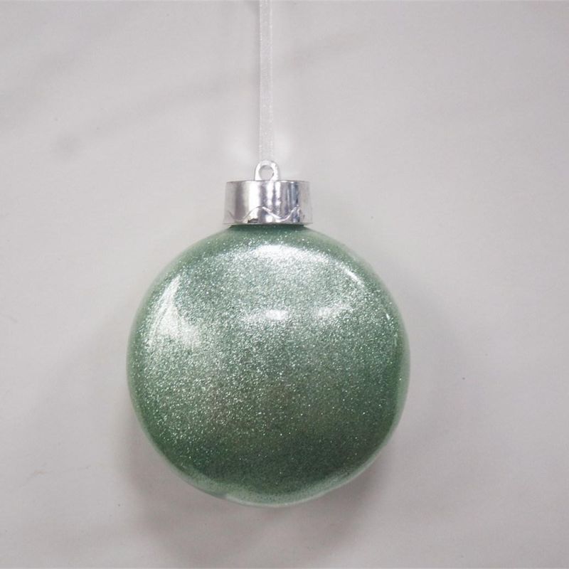 High Quality Custom Plastic Xmas Indoor Ornament Christmas Ball