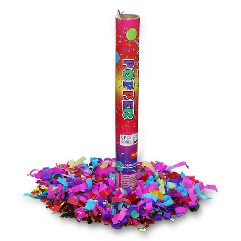 Party Popper with Multi Color Confetti, Hochzeit, Party, Geburtstag, Silvester