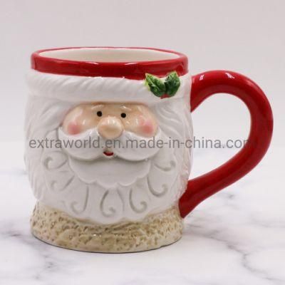 Hot Sell Christmas Ceramic Mug Custom Coffee Cups Gift Sets