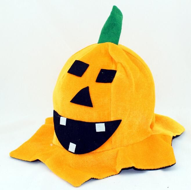 Cheap Kids Halloween Custom Design Gift Funny Soft Pumpkin Halloween Hat