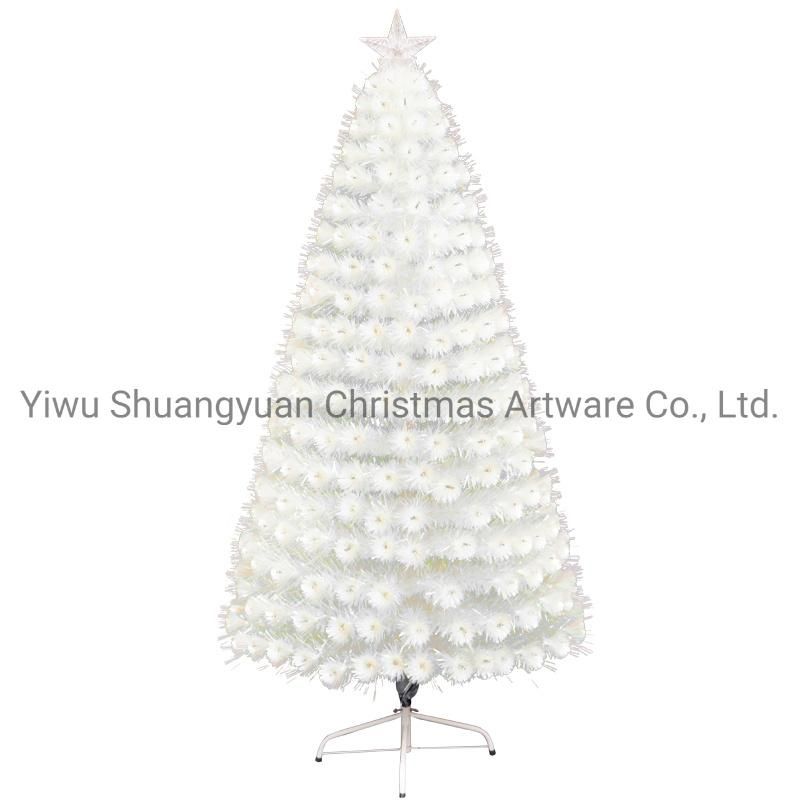 New Design High Quality 60cm Christmas Fiber Tree for Holiday Wedding Party Decoration Supplies Hook Ornament Craft Gifts