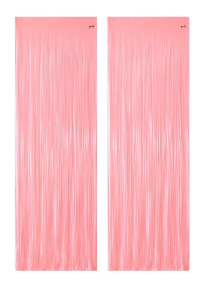 Party Decoration Glitter Backdrop Metallic Foil Fringe Curtain