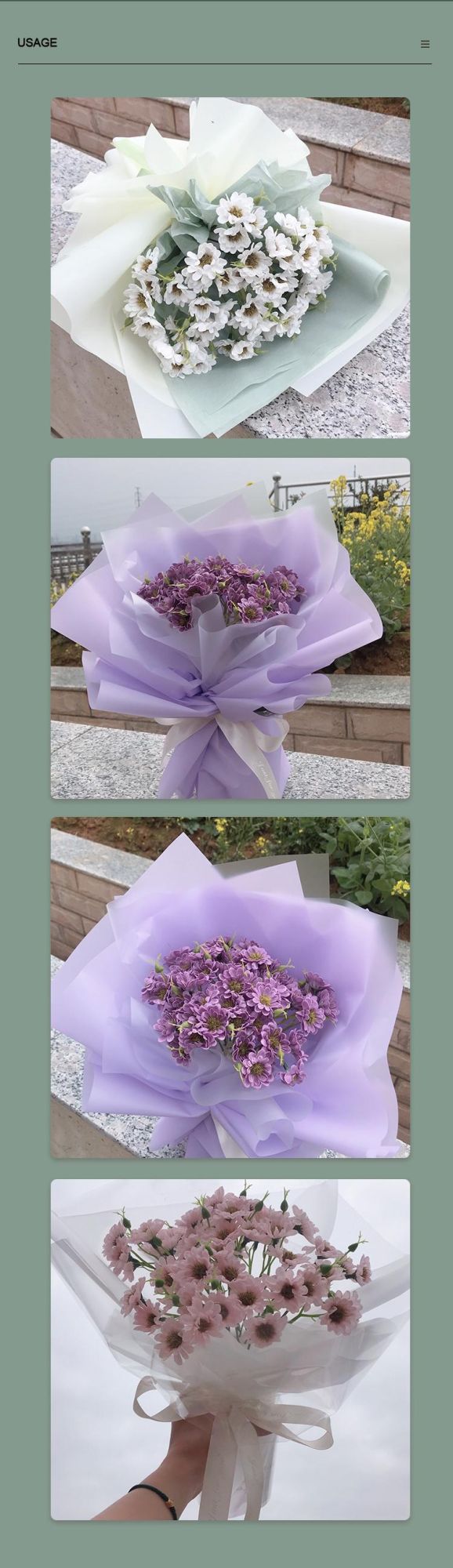 Factory Hot Sale Valentine′s Day, Christmas, Mother′s Day Gift Saop Flower