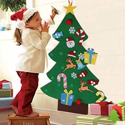 DIY Felt Christmas Tree with Detachable Ornaments Xmas Gifts for Toddlers