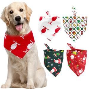 Christmas Bib Scarf Pet Triangle Scarf Party Decorations Costume Amazon