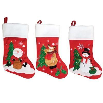 Xmas Decoration Supplies Wholesale Christmas Gifts Xmas Hanging Snowman Stocking