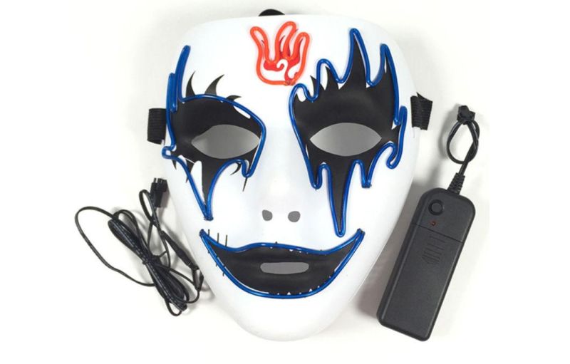Party LED Ghost Face EL Light up Mask