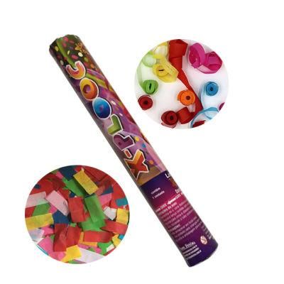 High Quality Confetti Cannon Bulk Biodegradable Tissue Paper Poppers