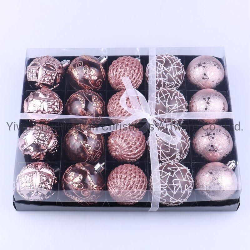 New Design High Sales Christmas Ball for Holiday Wedding Party Decoration Supplies Hook Ornament