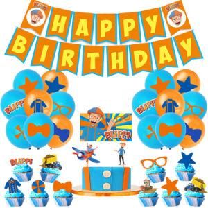 Birthday Party Supplies Birthday Banner Cake Topper for Birthday Party