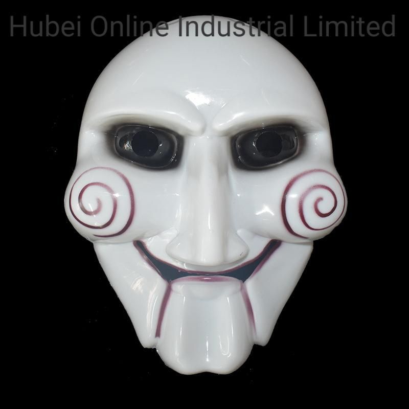 Halloween Clown Mask Man Harvest Day Horror Skull Half Face Masquerade Costume Props Holiday Mask