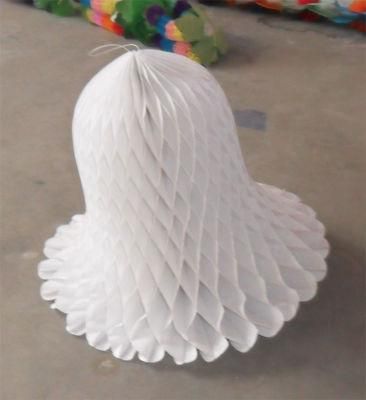 Paper Honeycomb Bell Decoration Tissue Paper Bell
