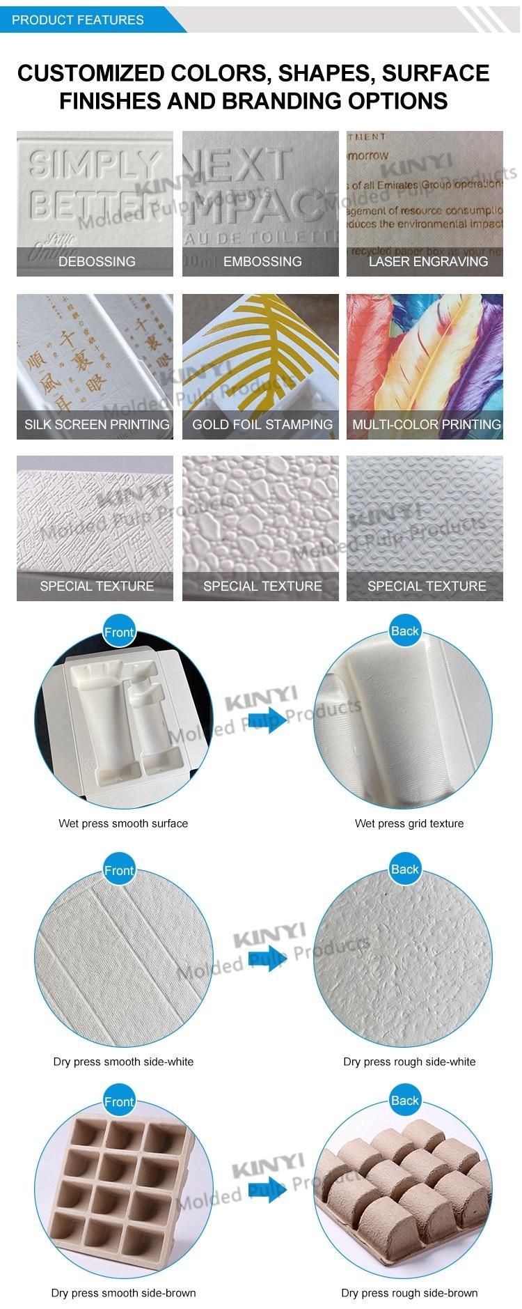 Disposable Biodegradable Non-Plastic Molded Fiber Balloon Clips