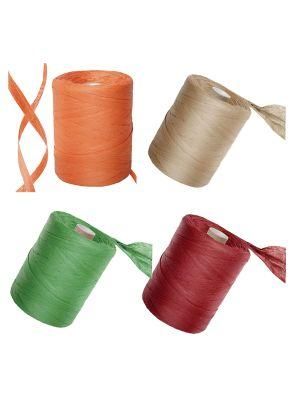Cheap Price 0.35 Inch Christmas Gift Packing Raffia Rope Natural Raffia Rope