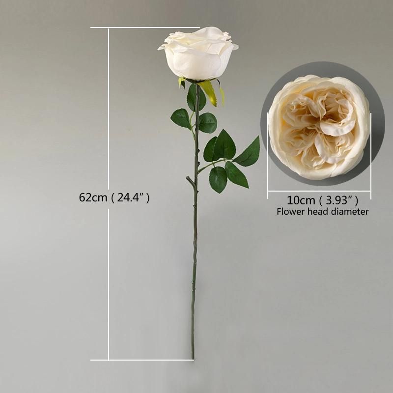 Hot Sale Artificial Austin Rose Flower for Home or Wedding Decoration
