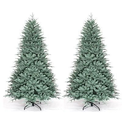 Yh2064 Green Gray 150cm Premium Artificial Supply Decoration Christmas Tree for Festival