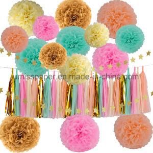 Umiss Paper Garland Paper Flower for Wedding Decorations Party Supplier OEM