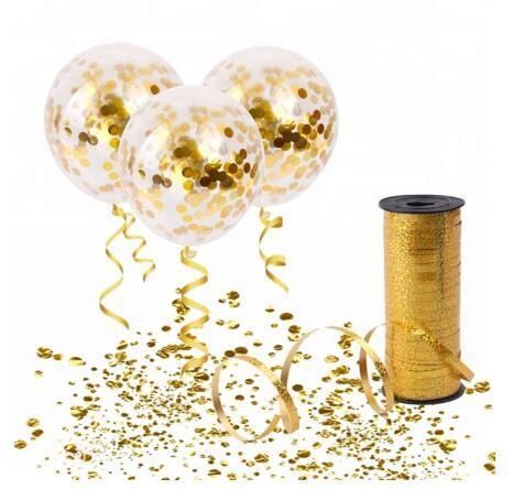 New Arrival Good Quality Gold Confetti Balloons