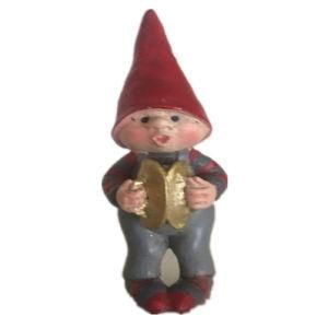 Quanzhou Manufacturer Outlet Polyresin Little Christmas Boy Figurine Home/Garden Decoration