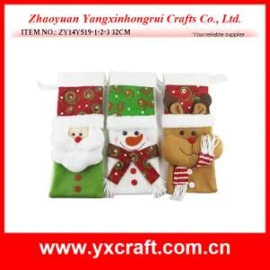Christmas Decoration (ZY14Y519-1-2-3) Christmas Wine Cover Christmas Supplies