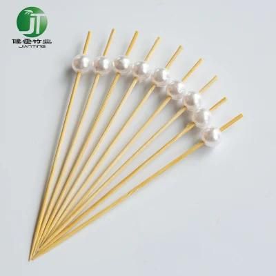 Disposable Snack Food Picking Pearl Shape Pick