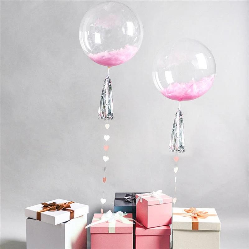 LED String Light up Clear Creative Balloon Christmas Wedding Birthday Party