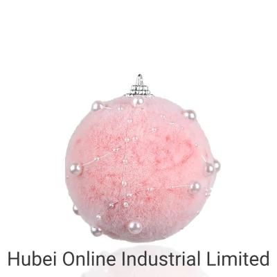 8cm 22g New Design Clear Plastic Christmas Balls Ornament