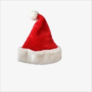 Christmas Party Supplies Classic Red Santa Hat Christmas Decoration Christmas Hat Velvet Santa Claus Hat