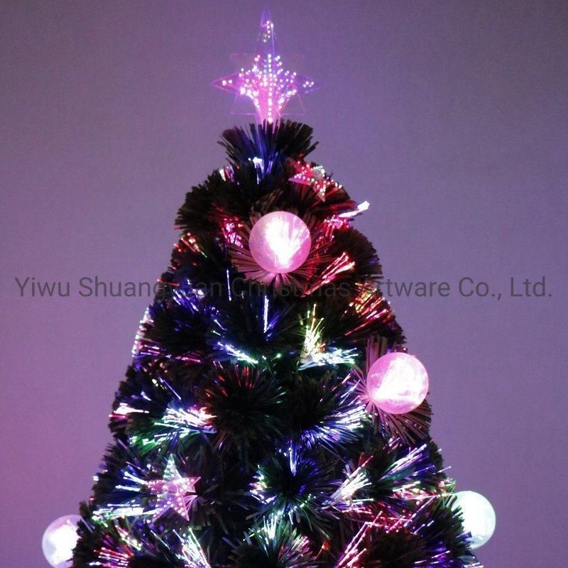 45-300cm Christmas Fiber Tree for Holiday Wedding Party Decoration Supplies Hook Ornament Craft Gifts
