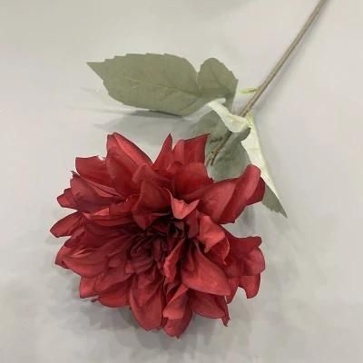 China Artificial Flower Factory Wholesale High Quality Dalia Flower