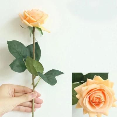 Ins Valentines Artificial Latex Real Touch Rose for Decoration