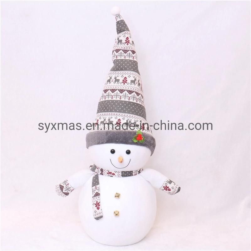 Hotsale Cute White Christmas Decoration Foam Snowman