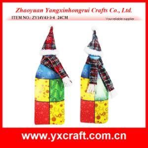 Christmas Decoration (ZY14Y43-3-4 24CM) Christmas Wine Cap