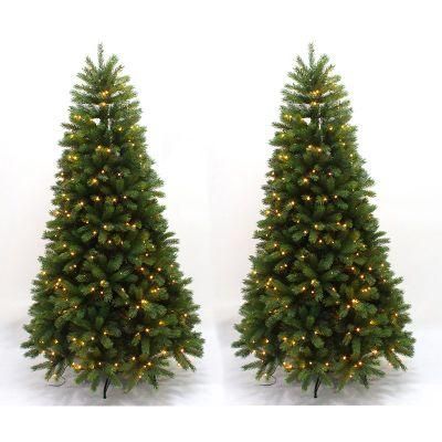 Xo2026m China Sale Party Decoration Personalized Supplies Green Christmas Tree 210cm Decoration Tree Artificial Tree