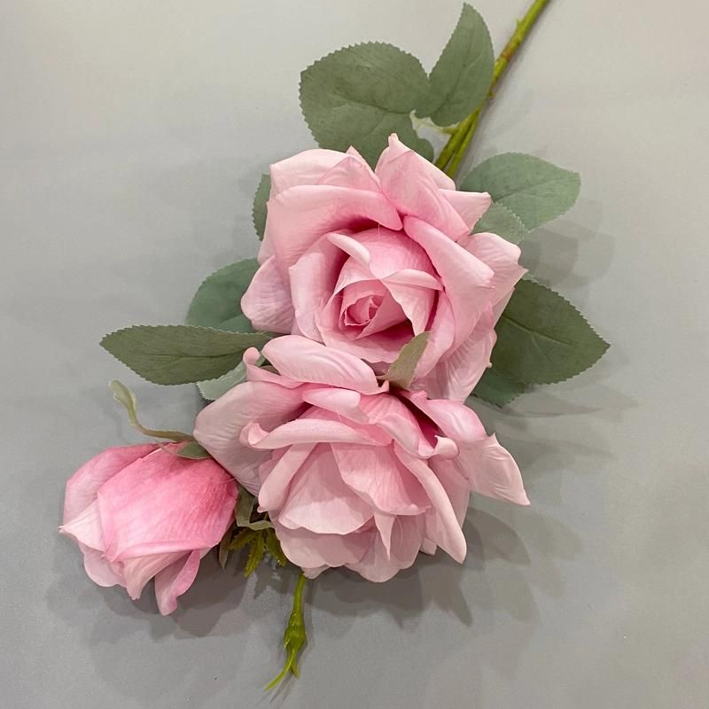 China Artificial Rose Flower Factory Wholesale Kinds of Artificial Flowers