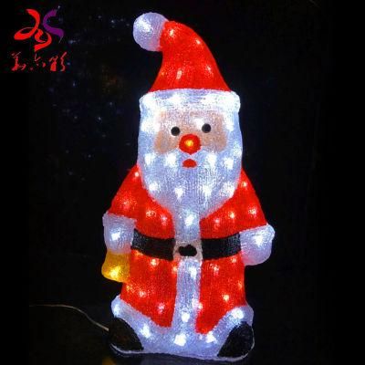 3D LED Santa Claus Christmas Motif Lights