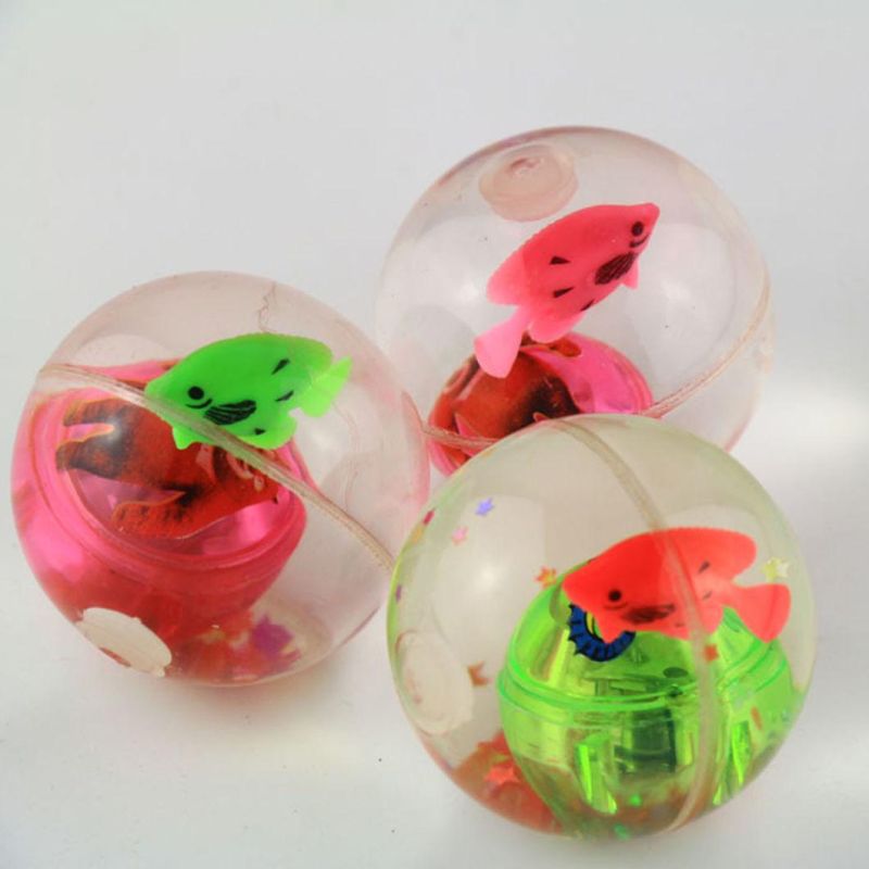 Colors Elastic Crystal Ball Toys with LED Flash Toys